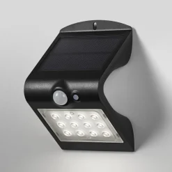 OSRAM LED-solcelle-væglampe ENDURA FLOOD BUTTERFLY 1,5W Sensor