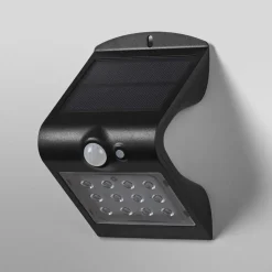 OSRAM LED-solcelle-væglampe ENDURA FLOOD BUTTERFLY 1,5W Sensor
