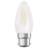 OSRAM LED stearinlys B22d Classic 827 4W mat