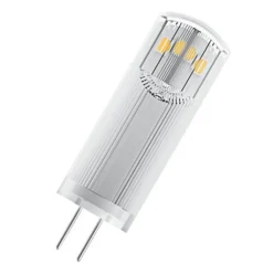 OSRAM LED-stiftsokkelpære G4 1,5W 2.700K klar 2-pak