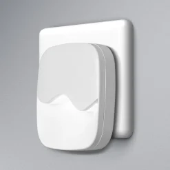 OSRAM LED-stikkontakt-natlampe LUNETTA WAVE, hvid, sensor