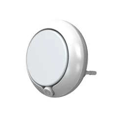 OSRAM LED-stikkontaktnattelys LUNETTA ROUND, hvid, Ø 7 cm