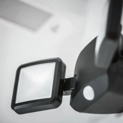 OSRAM LED-udendørs vægspot DOUBLE, sort 2 lyskilder, batteri