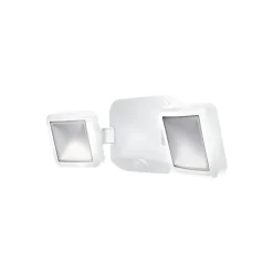 OSRAM LED-udendørs vægspot DOUBLE, 2 lyskilder, hvid, batteri