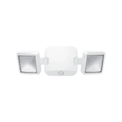 OSRAM LED-udendørs vægspot DOUBLE, 2 lyskilder, hvid, batteri