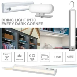 OSRAM LED-underskabsbelysning Panel 30 x 20 cm hvid CCT dæmpbar