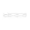 OSRAM LED-væglampe ORBIS FLAME, krom, 3 lyskilder, CCT, IP44