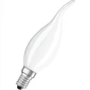 OSRAM LED-vindstødpære E14 4 W 827, dæmpes, mat