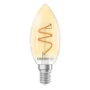 OSRAM LED Vintage B28 E14 3,5W 922 Spiral Filament guld dæmpbar