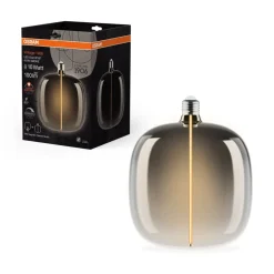 OSRAM LED Vintage Big Oval E27 4,8W 818 Filament smoke dæmpbar