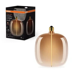 OSRAM LED Vintage Big Oval E27 4,8W 818 Filament brun dæmpbar