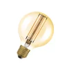 OSRAM LED Vintage 1906, G80, E27, 5,8 W, guld, 2.200 K, dim.