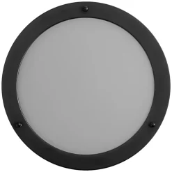 OSRAM loftlampe BATHROOM, sort Ø 31 cm metal/glas IP44