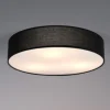 OSRAM loftlampe ORBIS PARIS, sort, Ø 40 cm tekstil E27