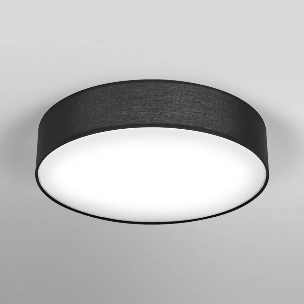 OSRAM loftlampe ORBIS PARIS, sort, Ø 40 cm tekstil E27