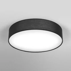 OSRAM loftlampe ORBIS PARIS, sort, Ø 48 cm tekstil E27