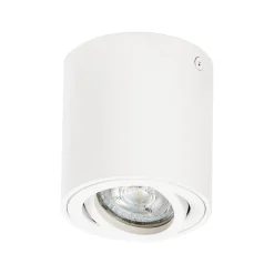OSRAM loftspotter ROUND, hvid, Ø 8 cm, metal, GU10
