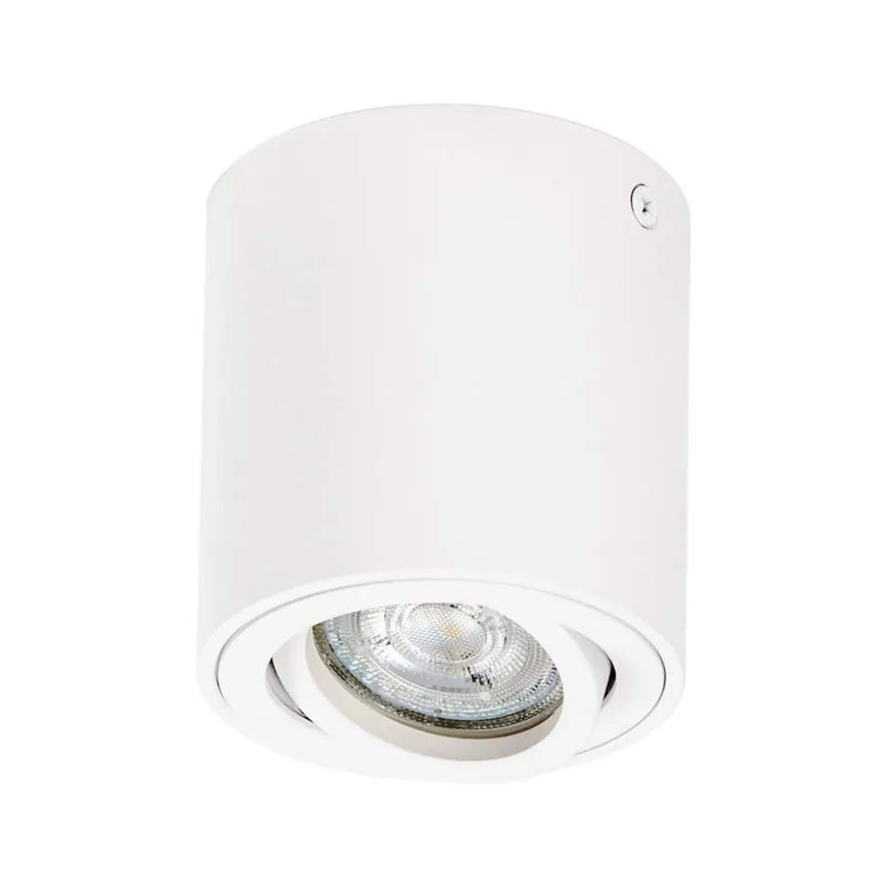 OSRAM loftspotter ROUND, hvid, Ø 8 cm, metal, GU10