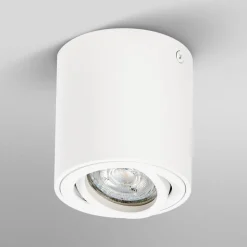 OSRAM loftspotter ROUND, hvid, Ø 8 cm, metal, GU10