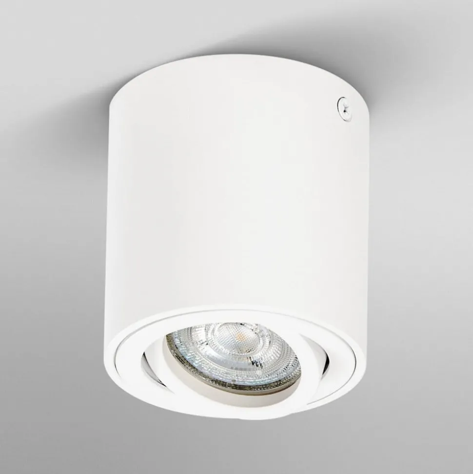 OSRAM loftspotter ROUND, hvid, Ø 8 cm, metal, GU10