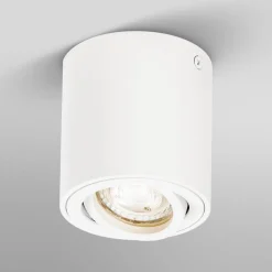 OSRAM loftspotter ROUND, hvid, Ø 8 cm, metal, GU10
