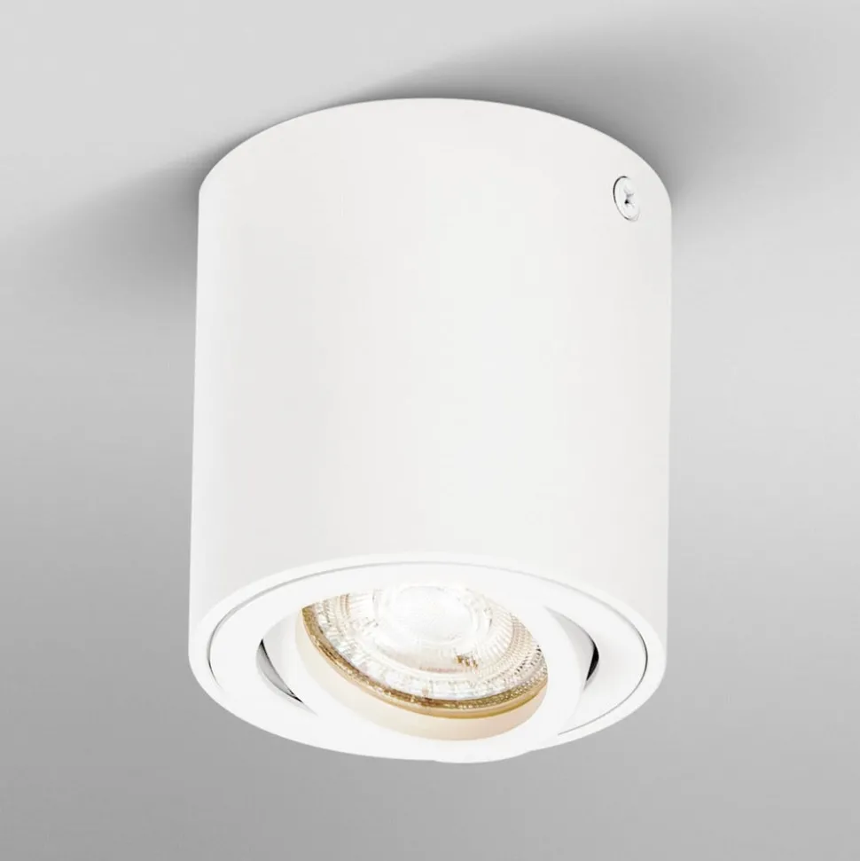 OSRAM loftspotter ROUND, hvid, Ø 8 cm, metal, GU10