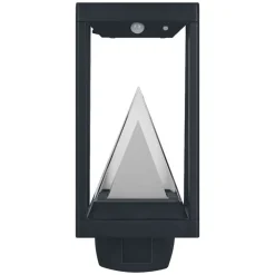 OSRAM SMART+ LED-solcellelampe til udendørs væglampe ALPS, sort Sensor