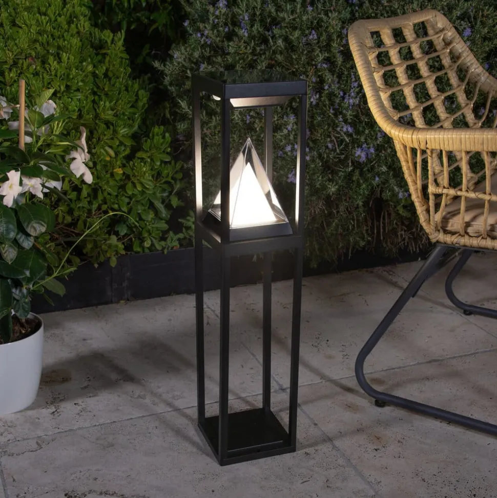 OSRAM SMART+ LED-solcellelampe ALPS, sort sensor IP44