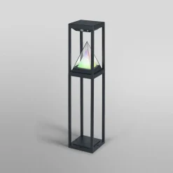 OSRAM SMART+ LED-solcellelampe ALPS, sort sensor IP44