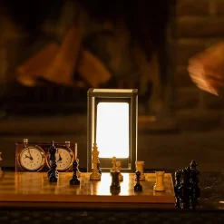 OSRAM SMART+ WiFi LED-batteridrevet bordlampe FRAME, mørkegrå IP44