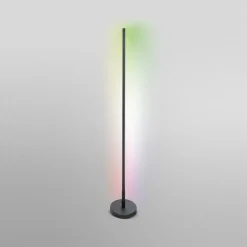 OSRAM SMART+ WiFi LED-gulvlampe ROUND sort 140 cm RGB CCT