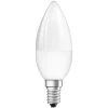 OSRAM Star+ LED-pære E14 4,2 W kerte mat fjernbet.
