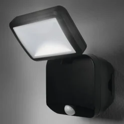 OSRAM udendørs LED-spot DOUBLE 1 lyskilde sort Sensor Batteri