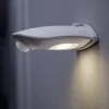 OSRAM udendørs LED-væglampe DOORLED DOWN sølv Sensor Batteri