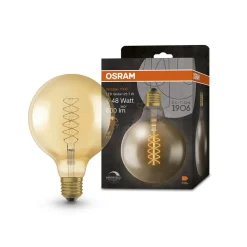 OSRAM Vintage 1906 E27 7W LED G125 822 guld dæmpbar
