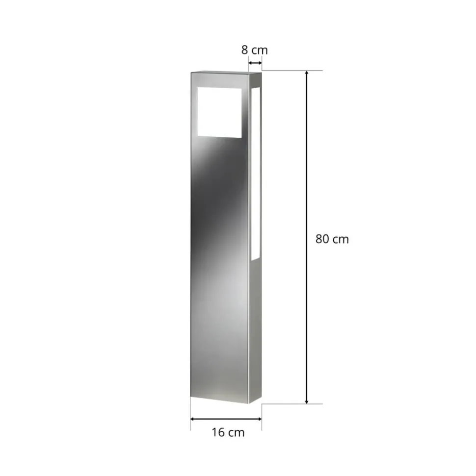 Paolo 80 LED-gadelampe, uden stikkontakt
