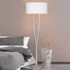 PARIS den flotte gulvlampe i nikkel