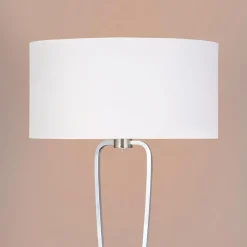 PARIS den flotte gulvlampe i nikkel