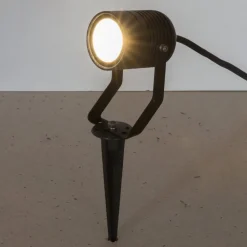 Pasas LED-spot med jordspyd, drejelig