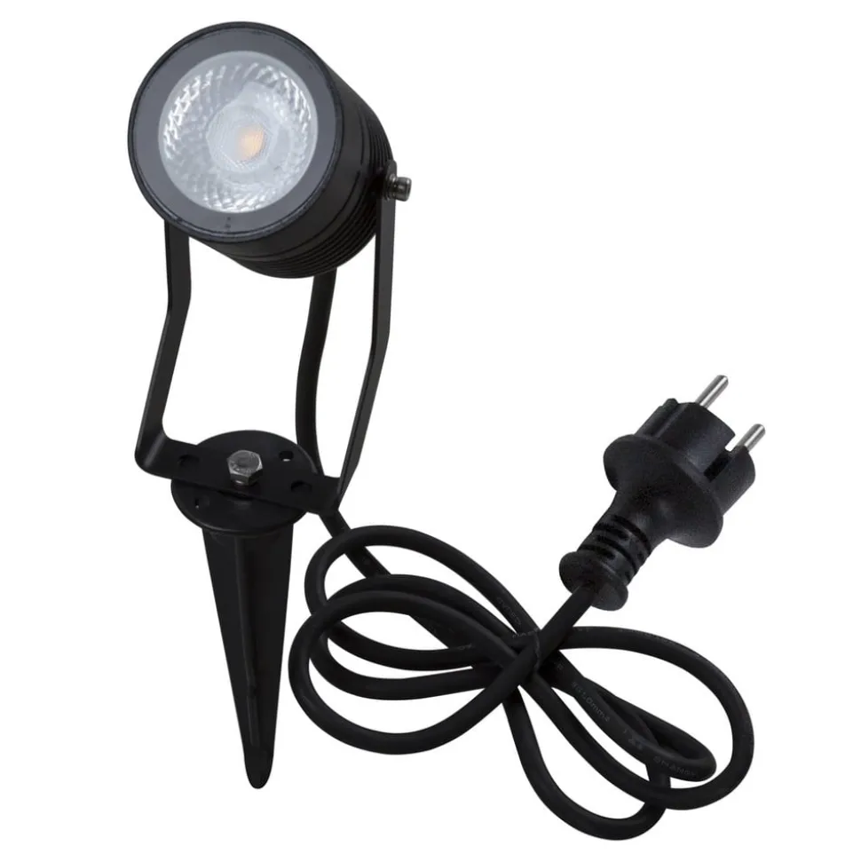 Pasas LED-spot med jordspyd, drejelig
