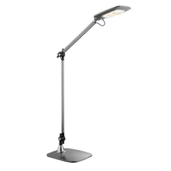Pattaya LED-bordlampe, sølvgrå led, dim CCT