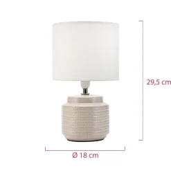 Pauleen Bright Soul bordlampe med keramisk fod