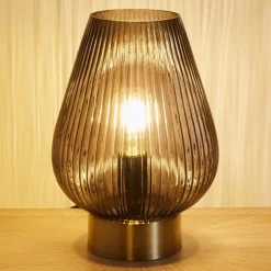 Pauleen Crystal Gloom bordlampe af glas