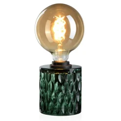 Pauleen Crystal Magic bordlampe af grønt glas