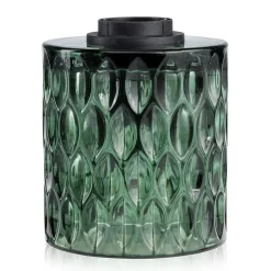Pauleen Crystal Magic bordlampe af grønt glas