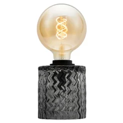 Pauleen Crystal Smoking bordlampe med glassokkel