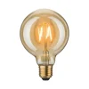 Pauleen LED-filamentpære G95 E27 2,7 W guld 1.700K
