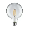 Pauleen LED-filamentpære G125 E27 9 W klar 2.700 K