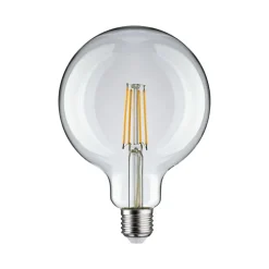Pauleen LED-filamentpære G125 E27 9 W klar 2.700 K