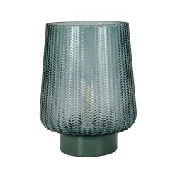 Pauleen Pretty Glamour E27-LED, metalfod, turkis